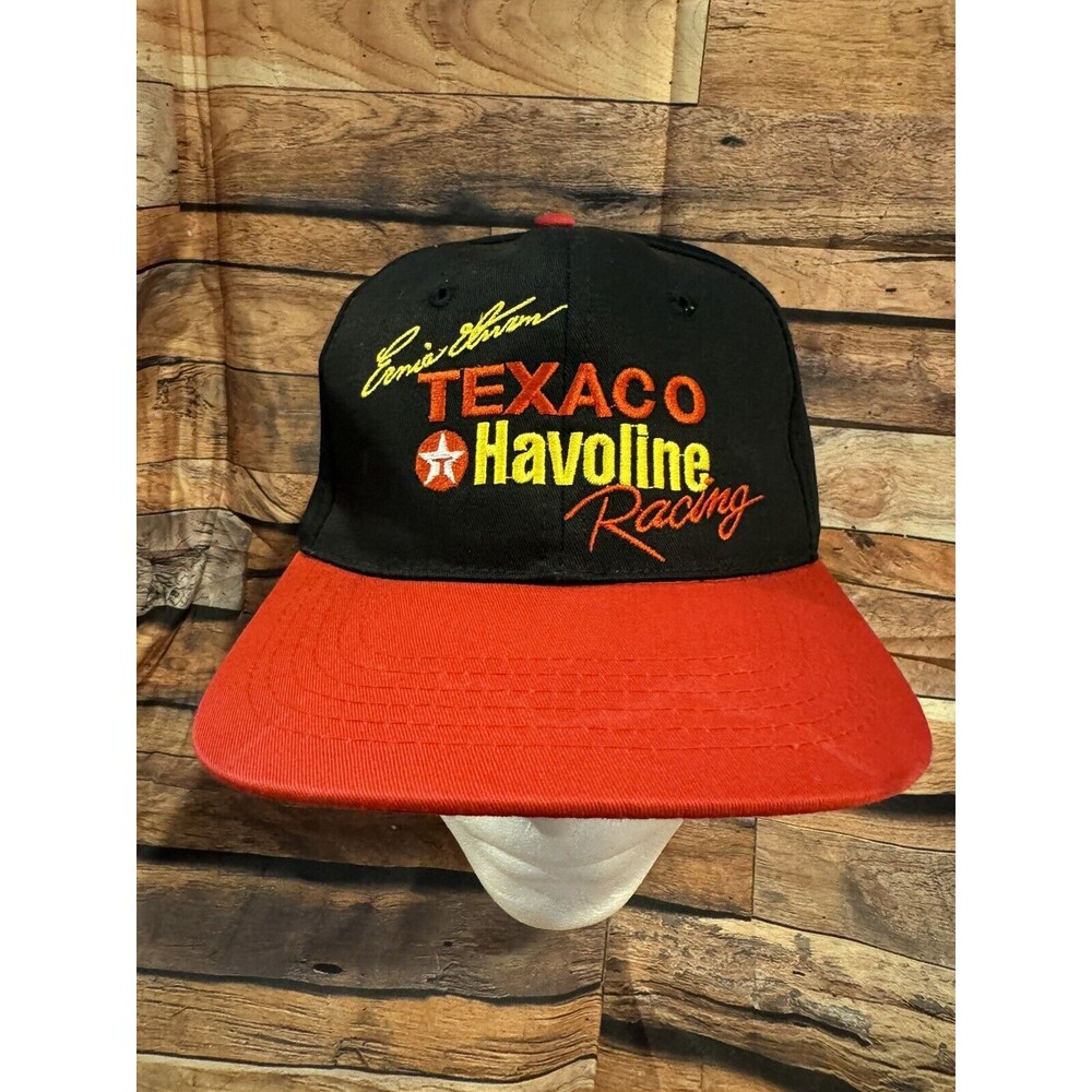 VTG 90s Ernie Irvan #28 Texaco Havoline Racing NASCAR Snapback Hat Cap